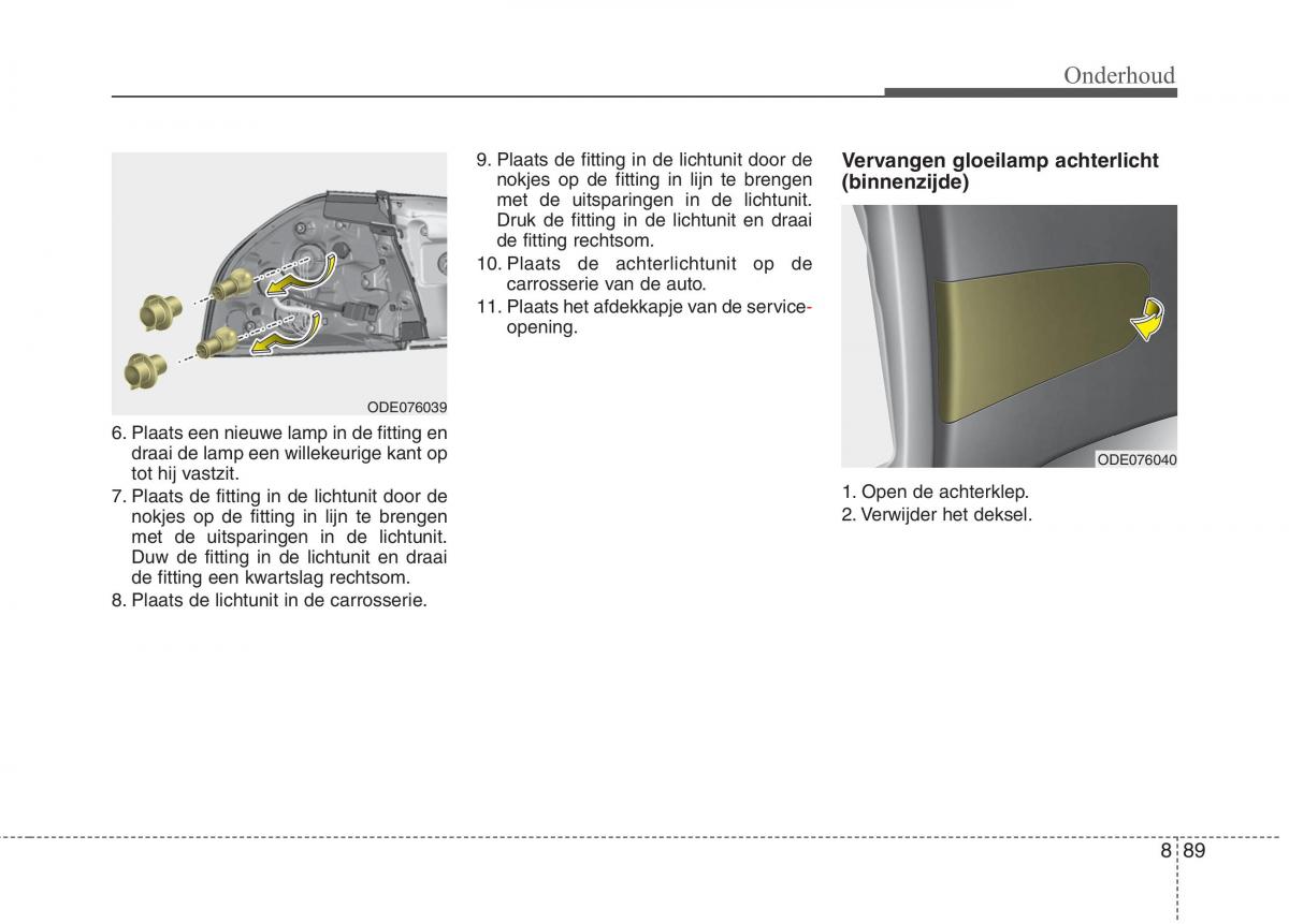 KIA Niro handleiding / page 555