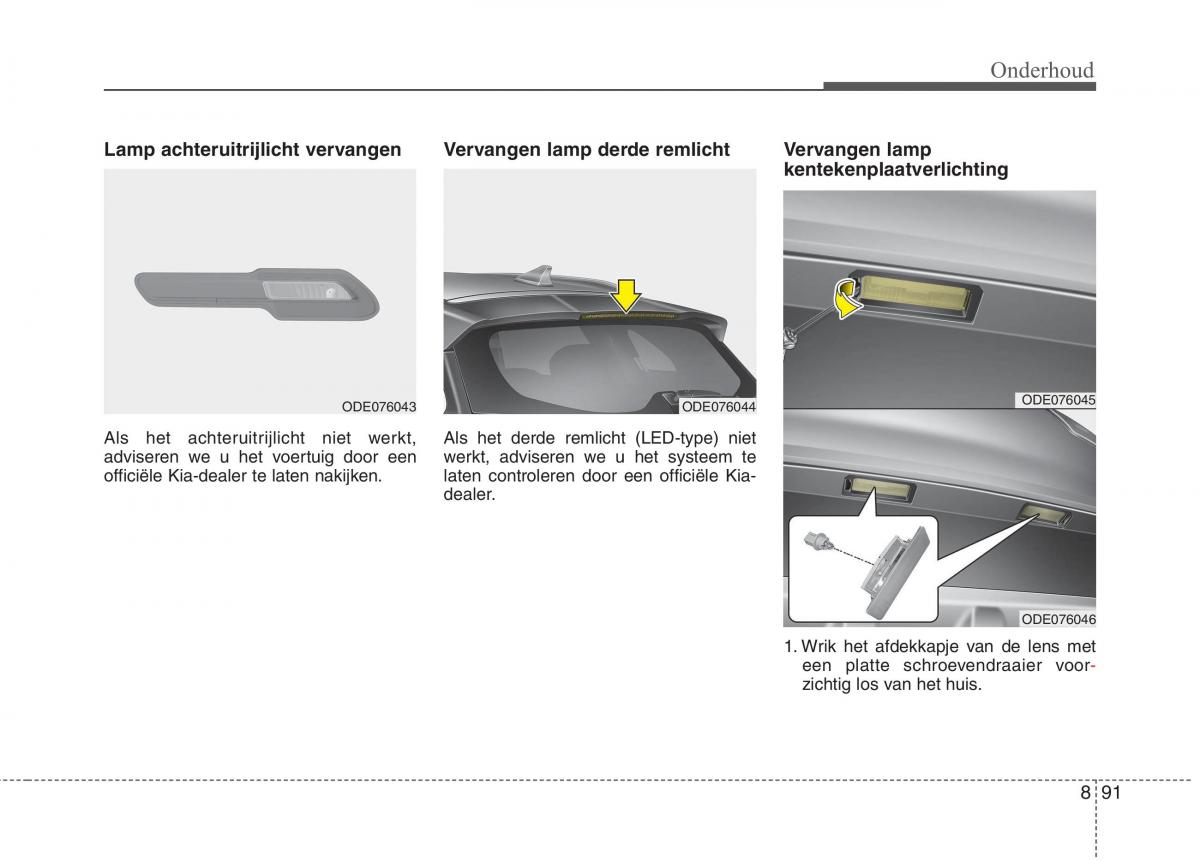 KIA Niro handleiding / page 557