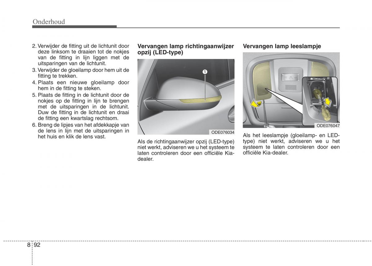 KIA Niro handleiding / page 558