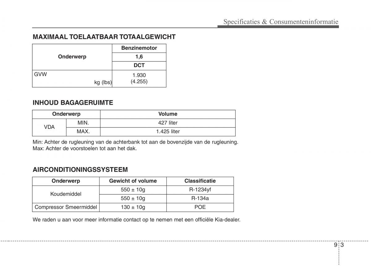 KIA Niro handleiding / page 581