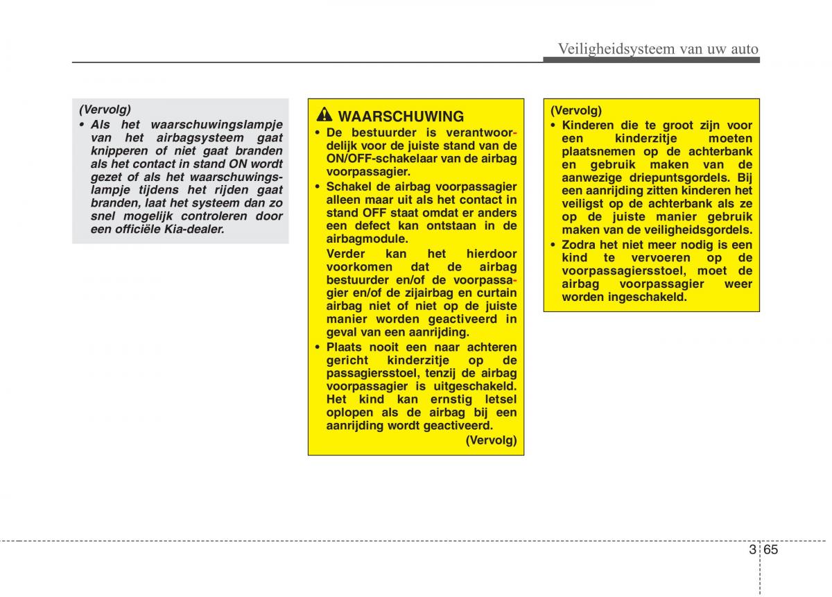 KIA Niro handleiding / page 98