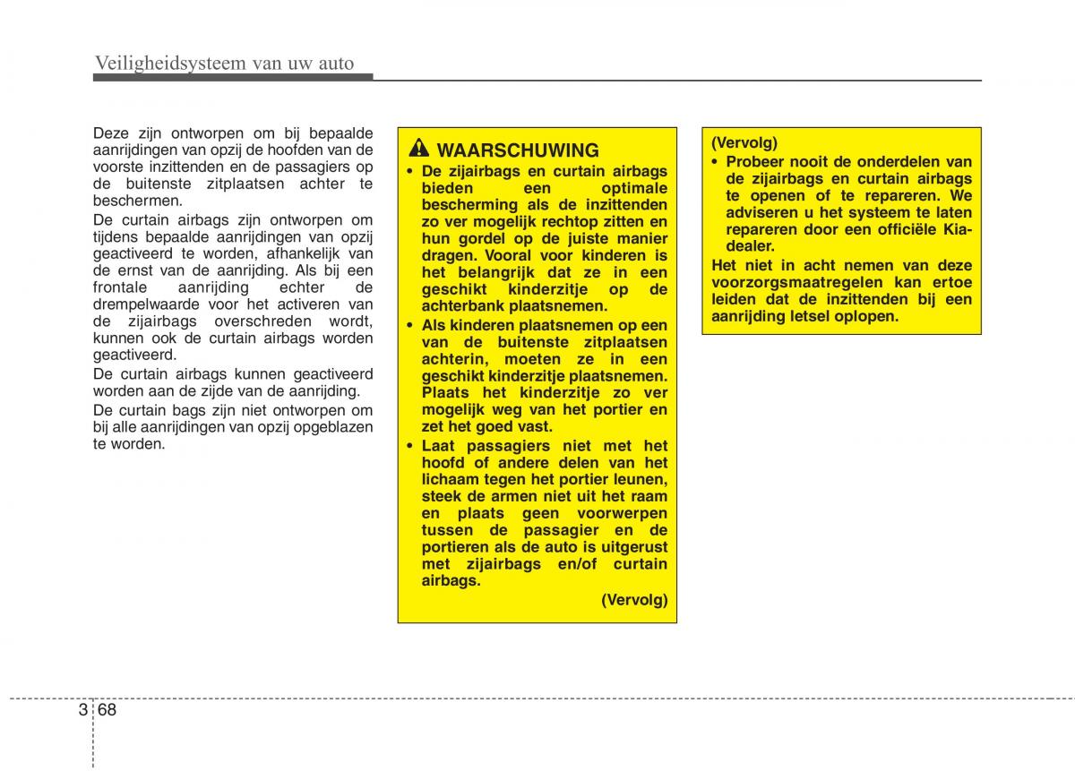 KIA Niro handleiding / page 101