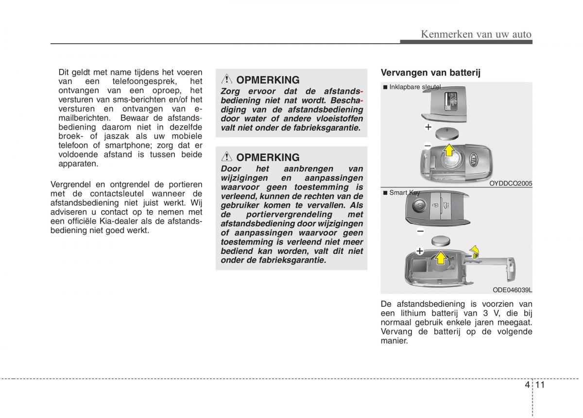 KIA Niro handleiding / page 118