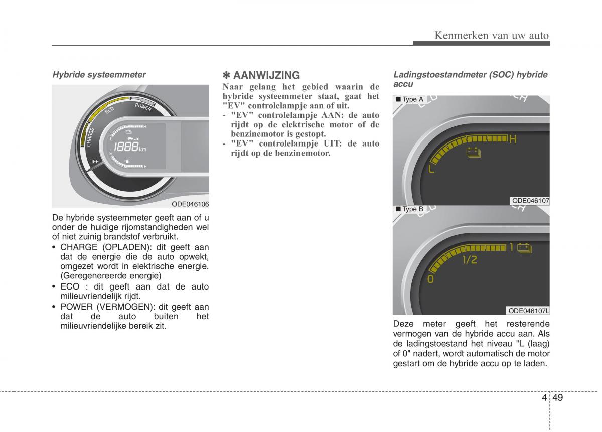 KIA Niro handleiding / page 156