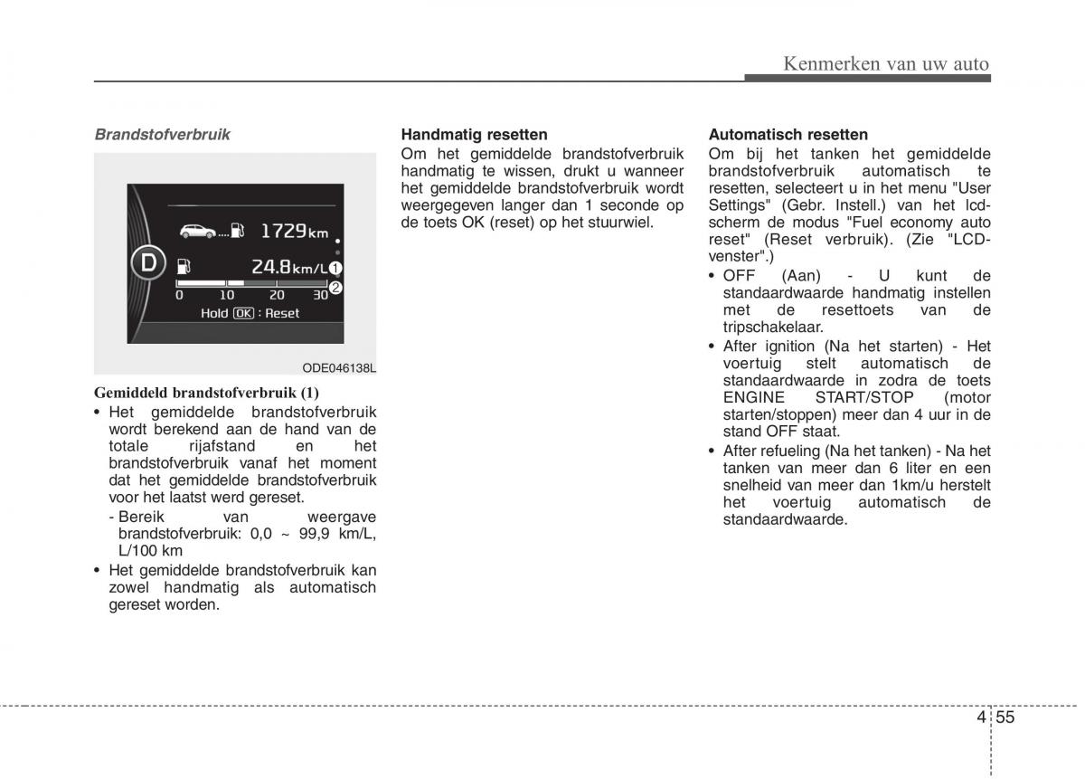 KIA Niro handleiding / page 162