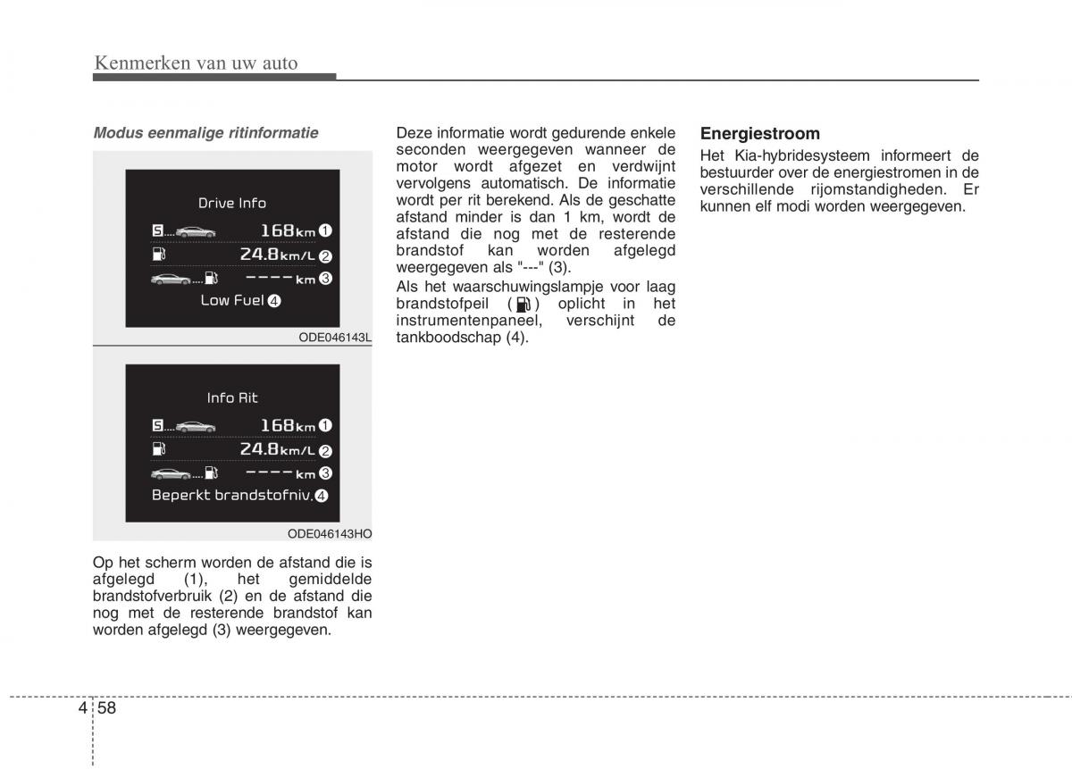 KIA Niro handleiding / page 165