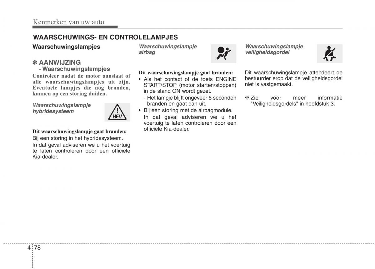 KIA Niro handleiding / page 185