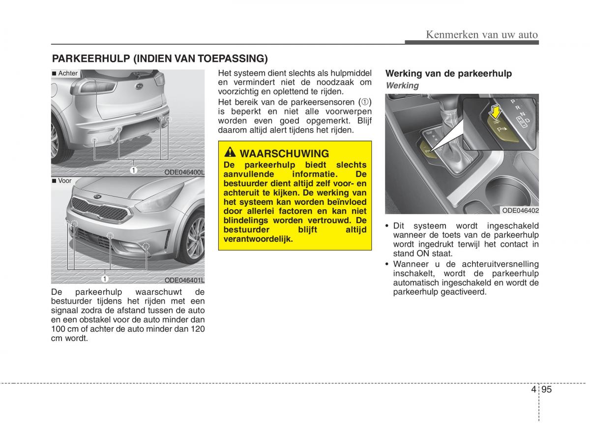 KIA Niro handleiding / page 202