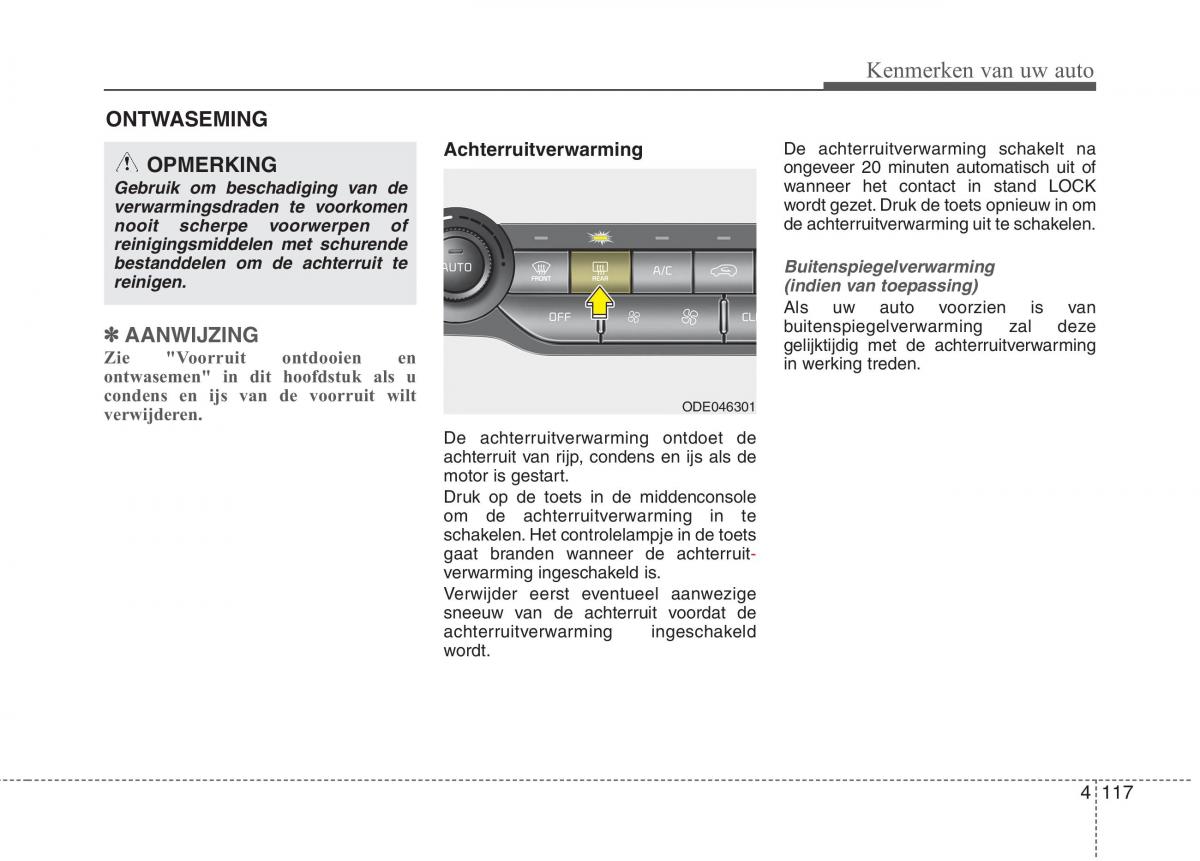 KIA Niro handleiding / page 224