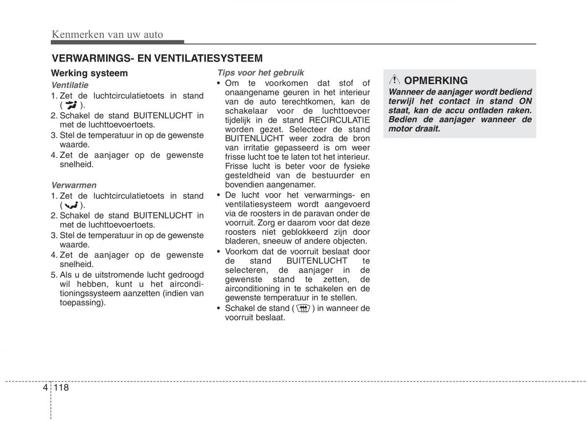 KIA Niro handleiding / page 225