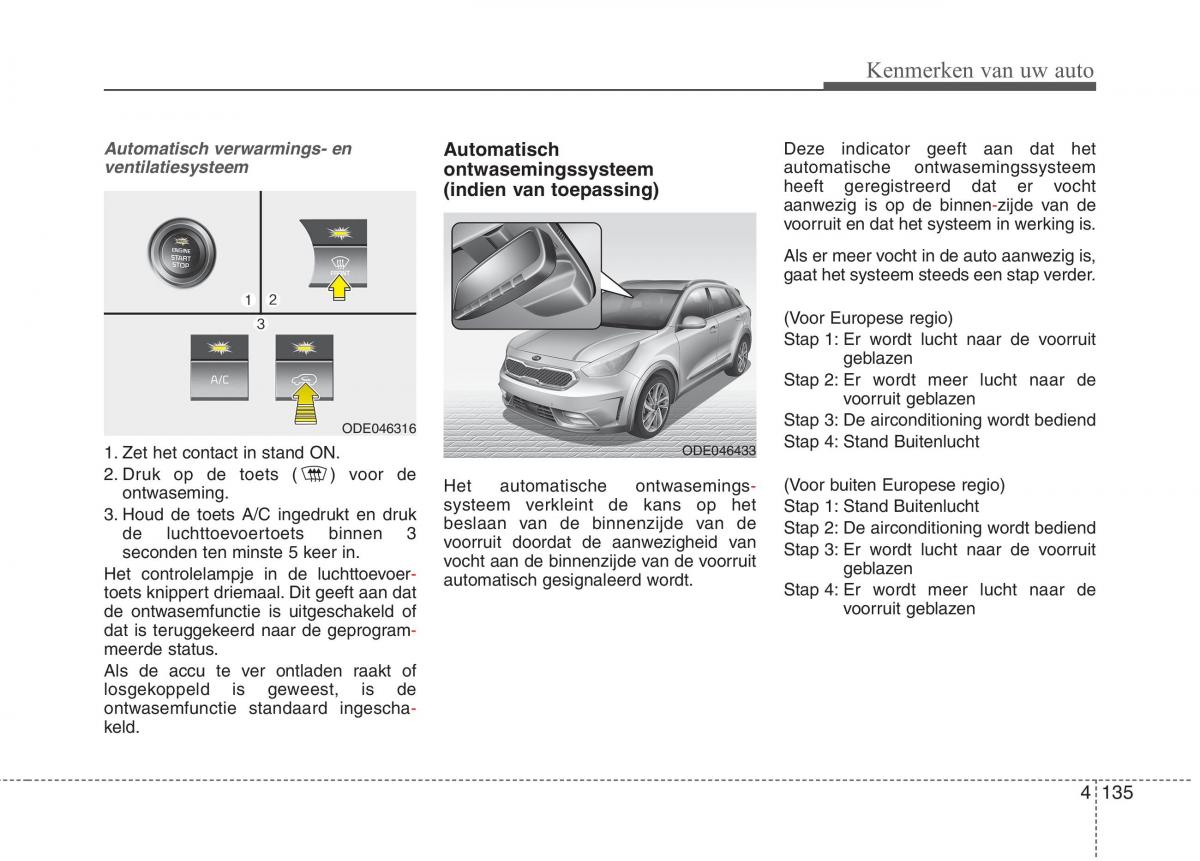 KIA Niro handleiding / page 242