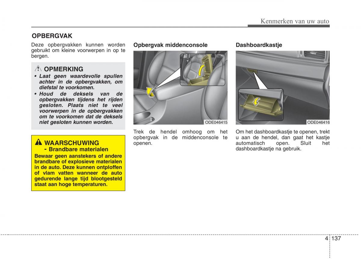 KIA Niro handleiding / page 244