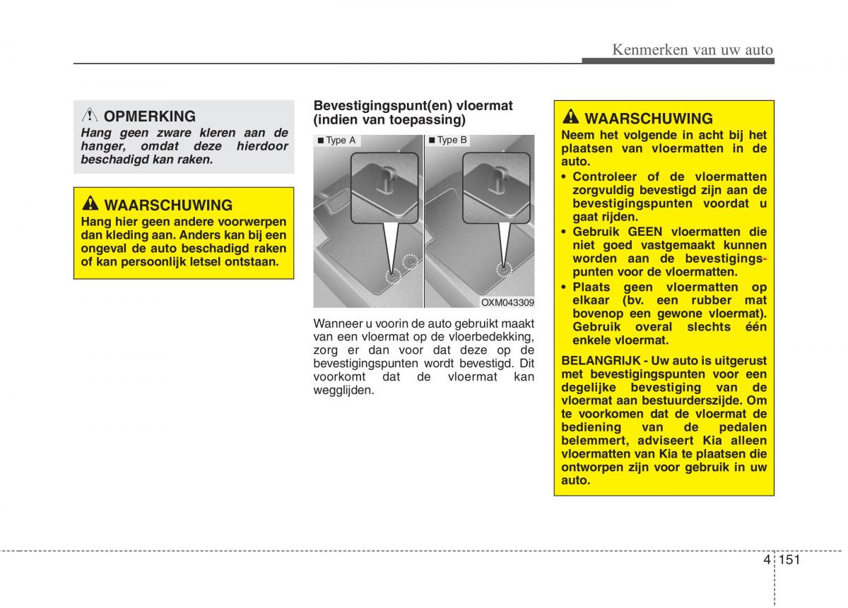 KIA Niro handleiding / page 258