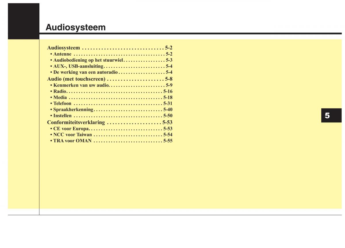 KIA Niro handleiding / page 263