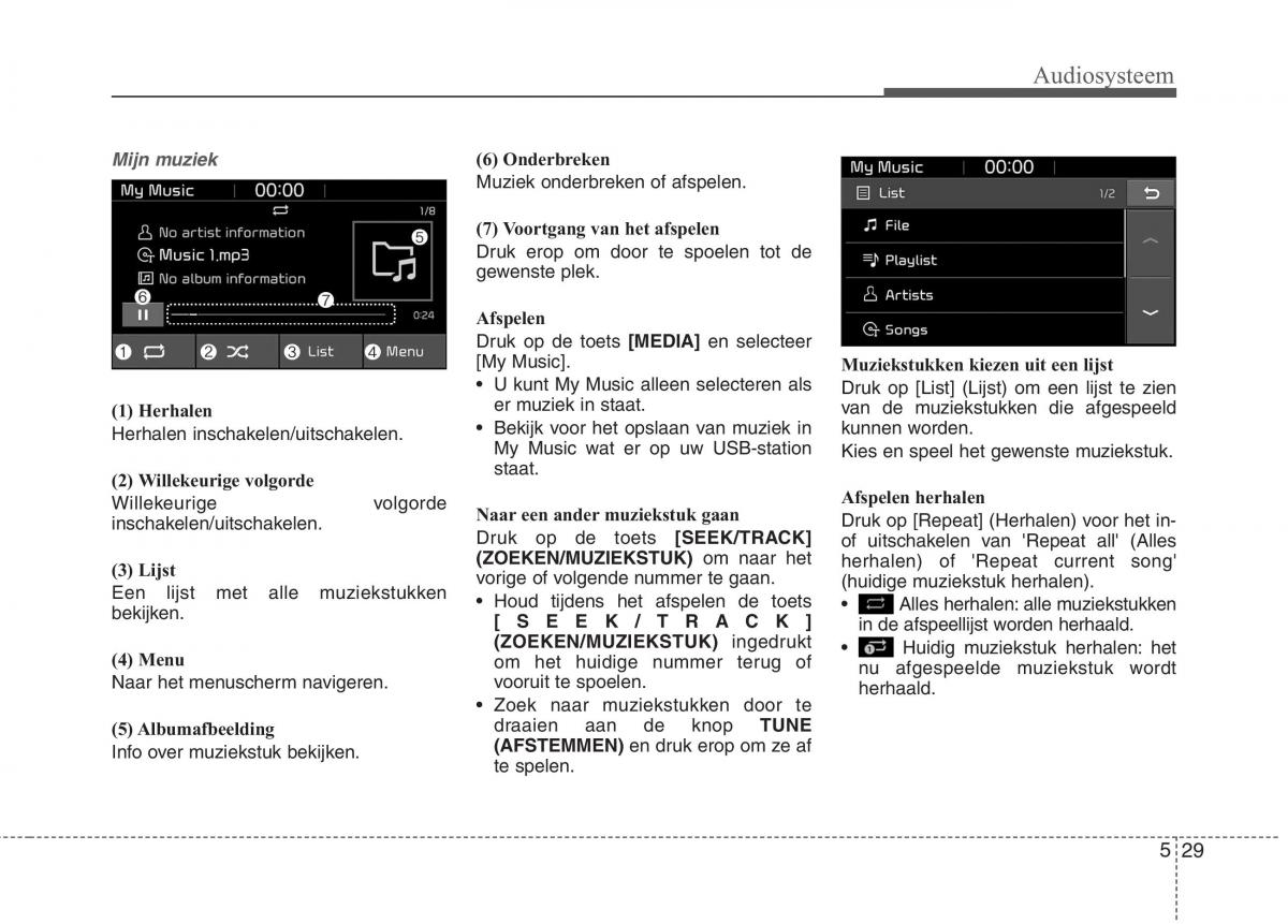 KIA Niro handleiding / page 291