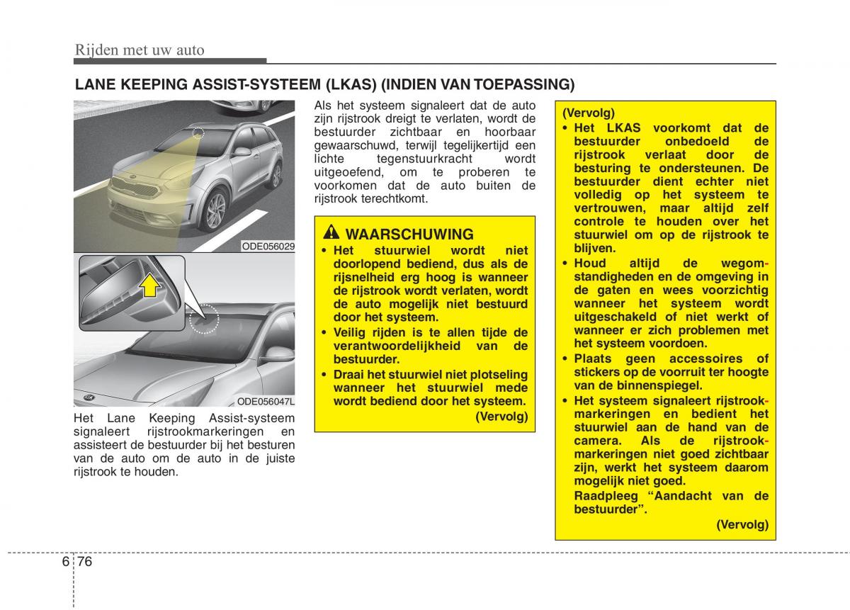 KIA Niro handleiding / page 393