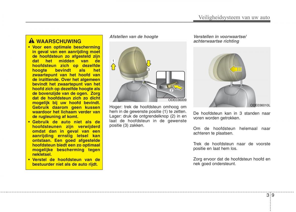 KIA Niro handleiding / page 42