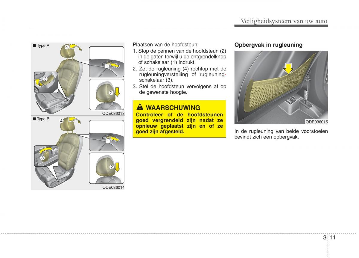 KIA Niro handleiding / page 44