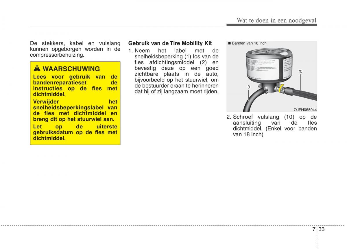 KIA Niro handleiding / page 455