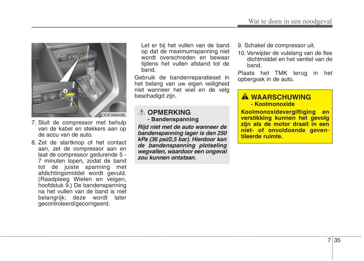 KIA Niro handleiding / page 457