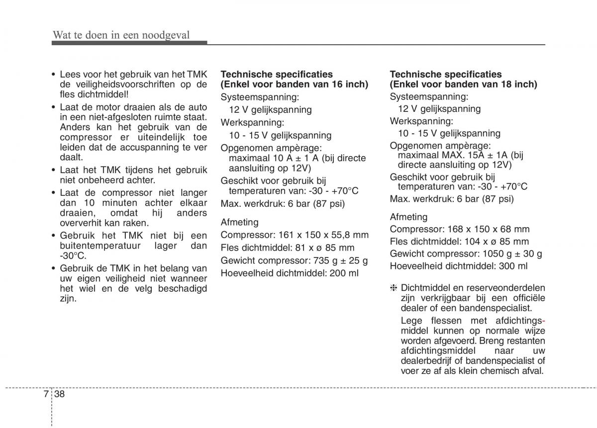 KIA Niro handleiding / page 460