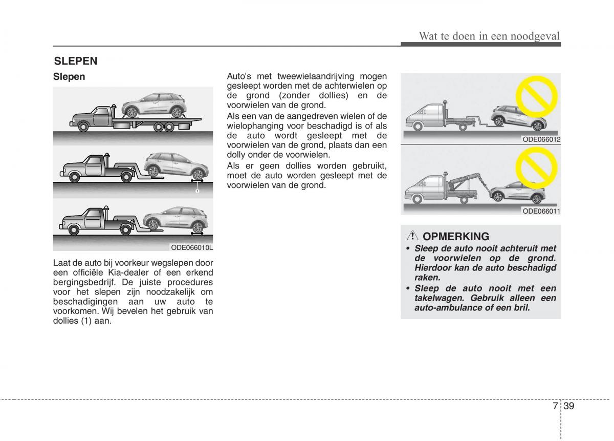 KIA Niro handleiding / page 461