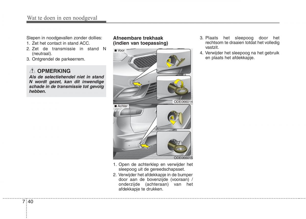 KIA Niro handleiding / page 462