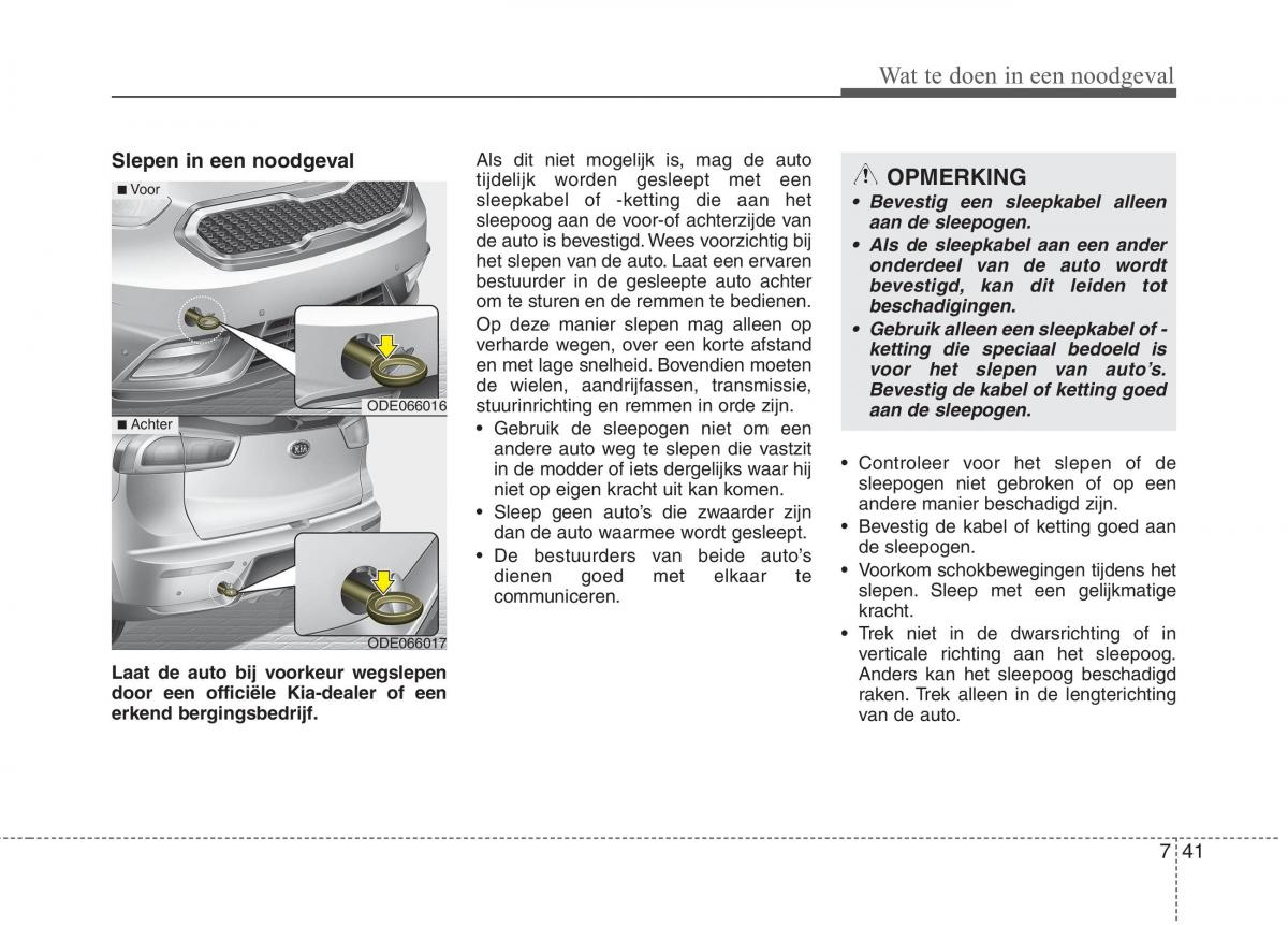 KIA Niro handleiding / page 463