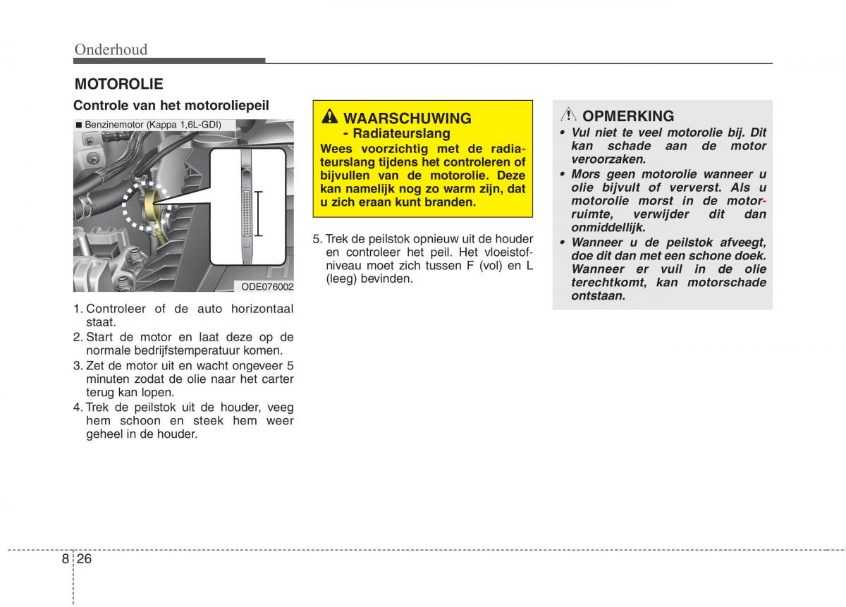 KIA Niro handleiding / page 492