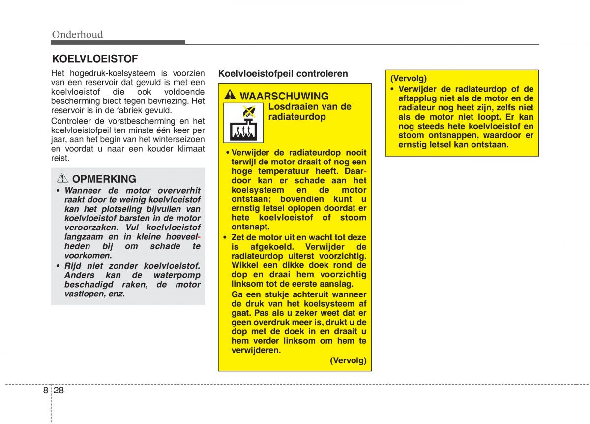 KIA Niro handleiding / page 494