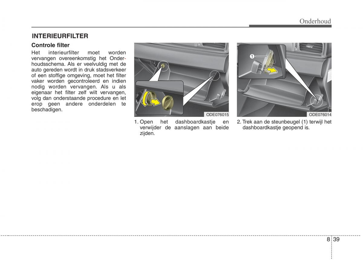 KIA Niro handleiding / page 505