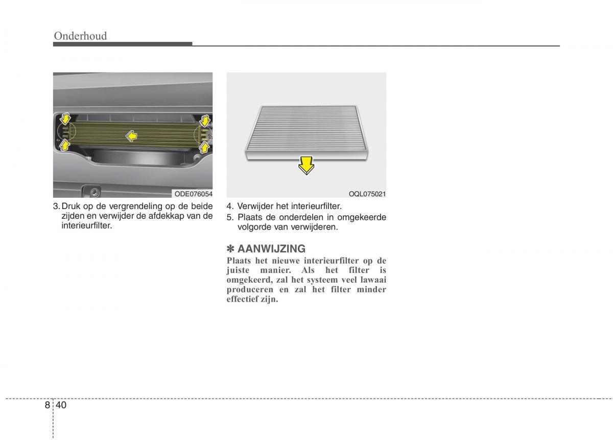 KIA Niro handleiding / page 506