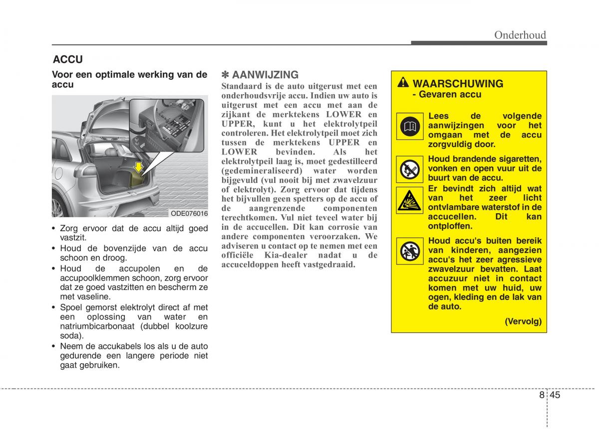 KIA Niro handleiding / page 511