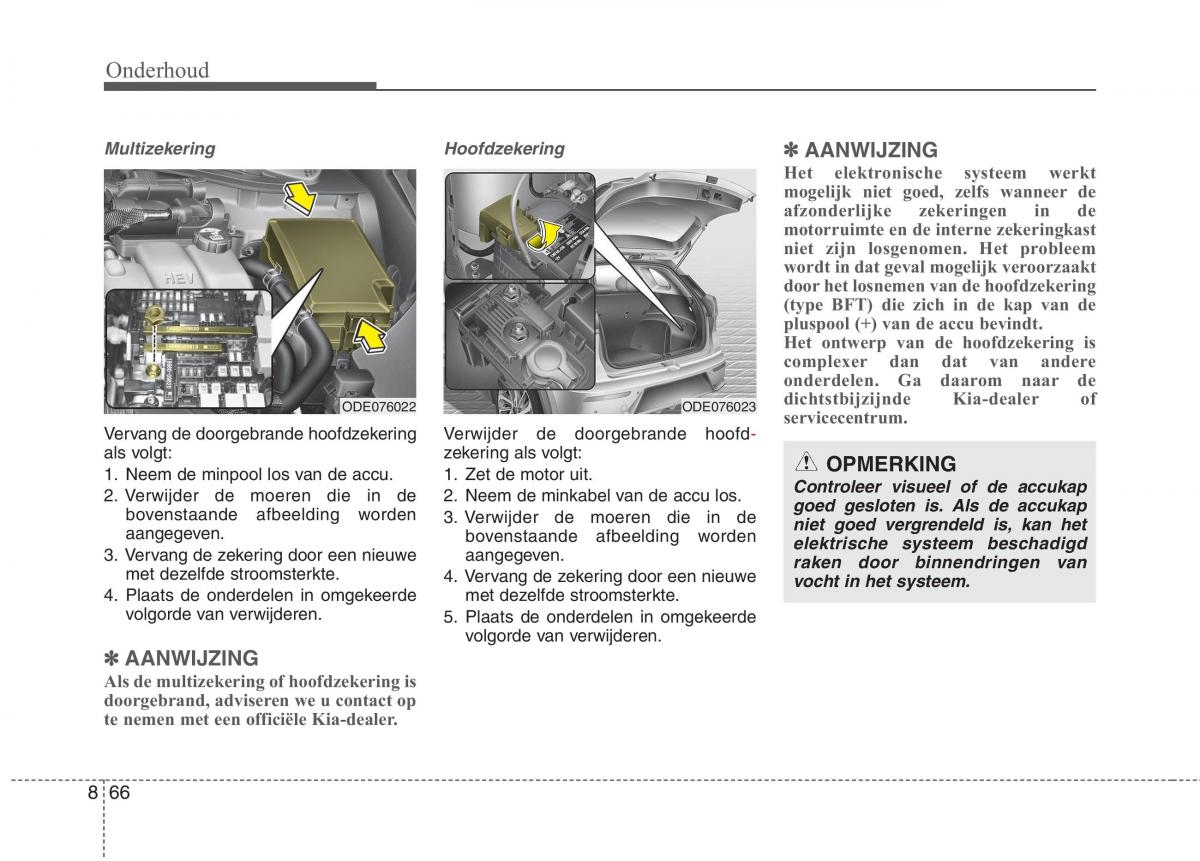 KIA Niro handleiding / page 532