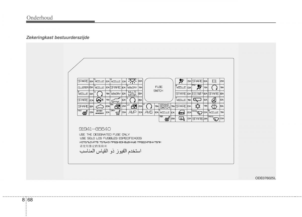 KIA Niro handleiding / page 534