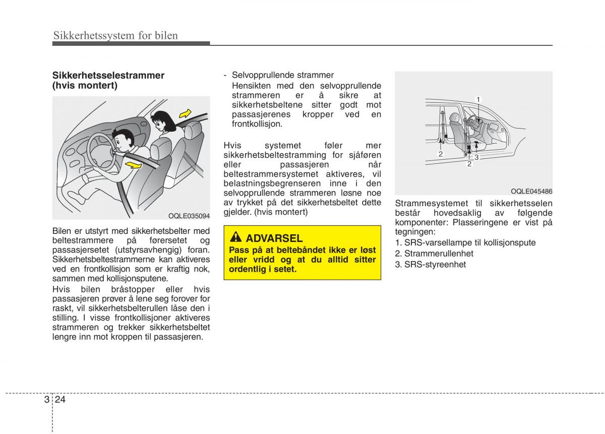 KIA Niro bruksanvisningen / page 55