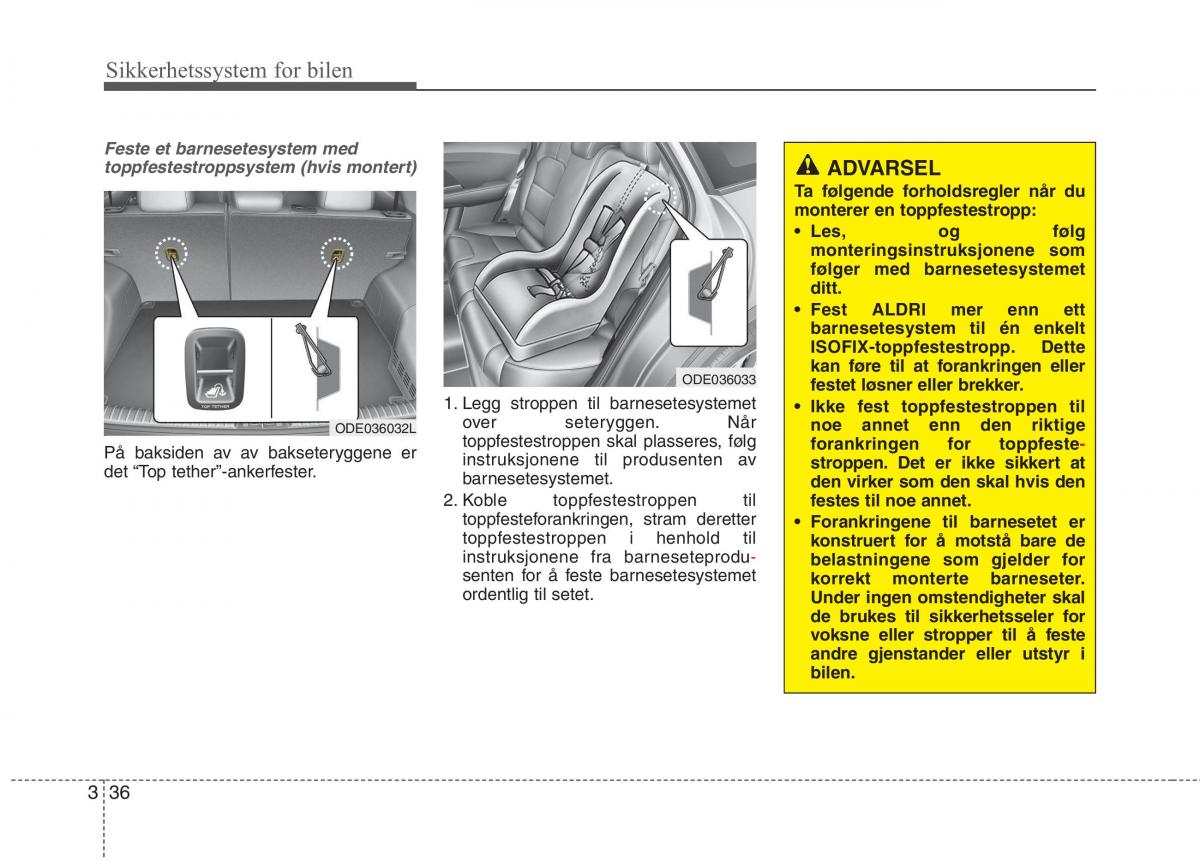 KIA Niro bruksanvisningen / page 67