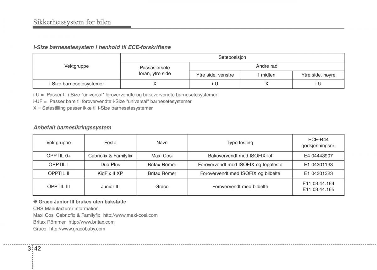 KIA Niro bruksanvisningen / page 73