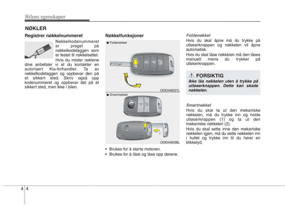 KIA Niro bruksanvisningen / page 99