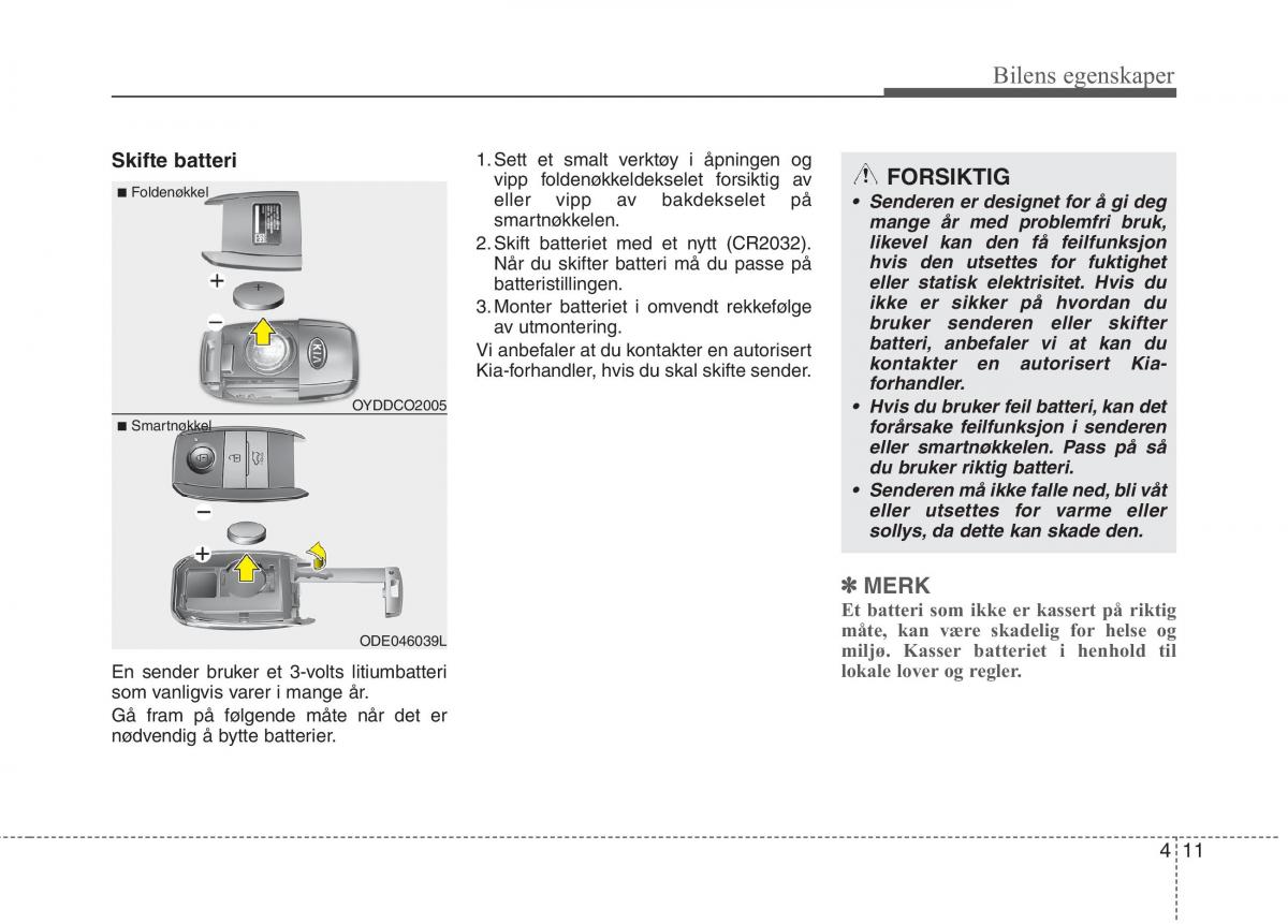 KIA Niro bruksanvisningen / page 106