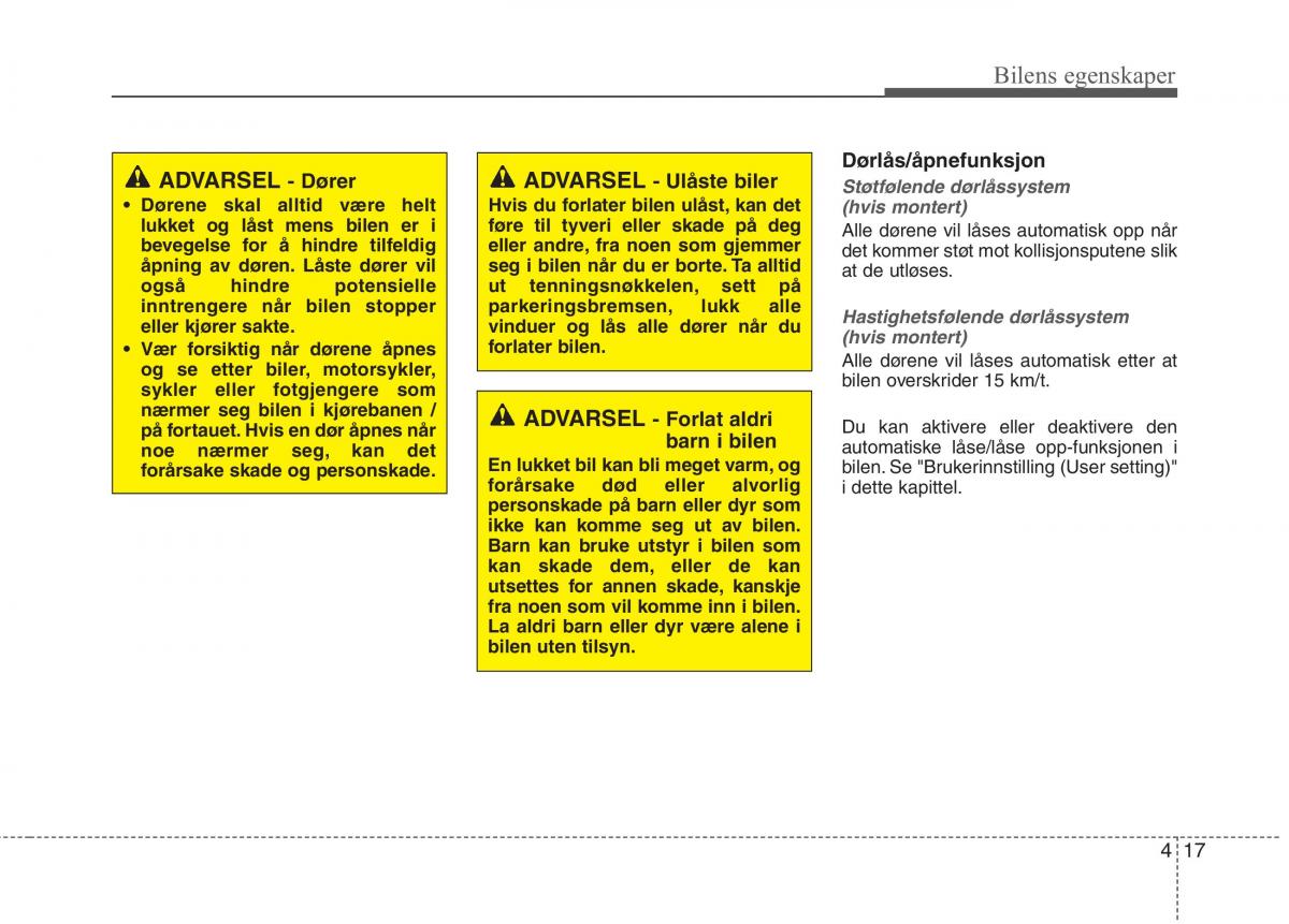 KIA Niro bruksanvisningen / page 112