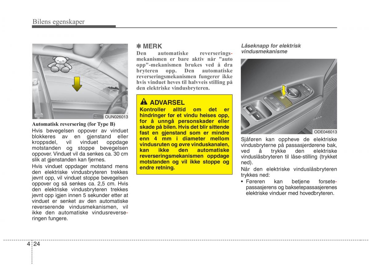 KIA Niro bruksanvisningen / page 119