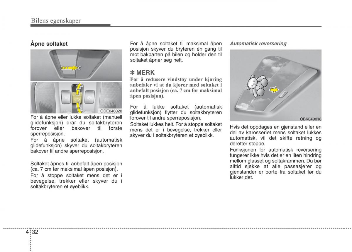 KIA Niro bruksanvisningen / page 127