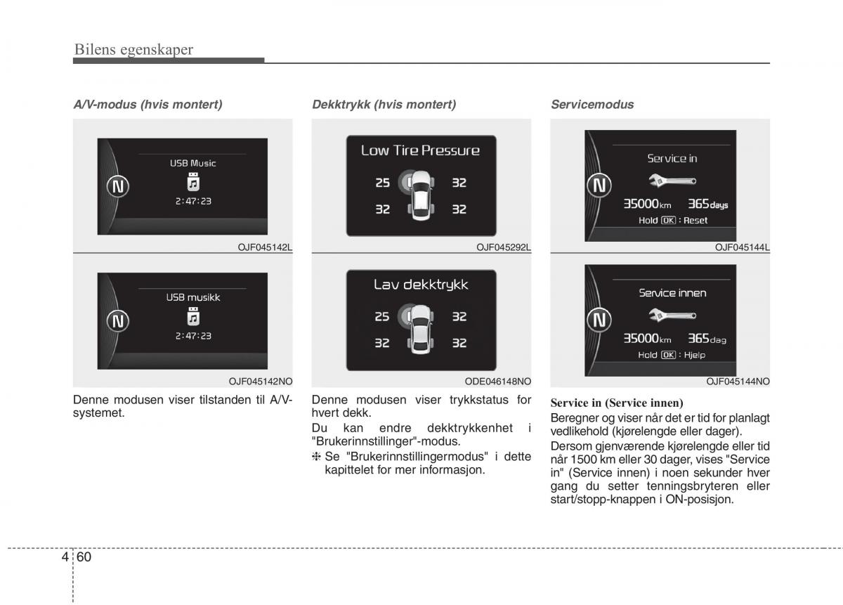 KIA Niro bruksanvisningen / page 155