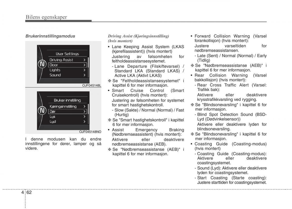 KIA Niro bruksanvisningen / page 157