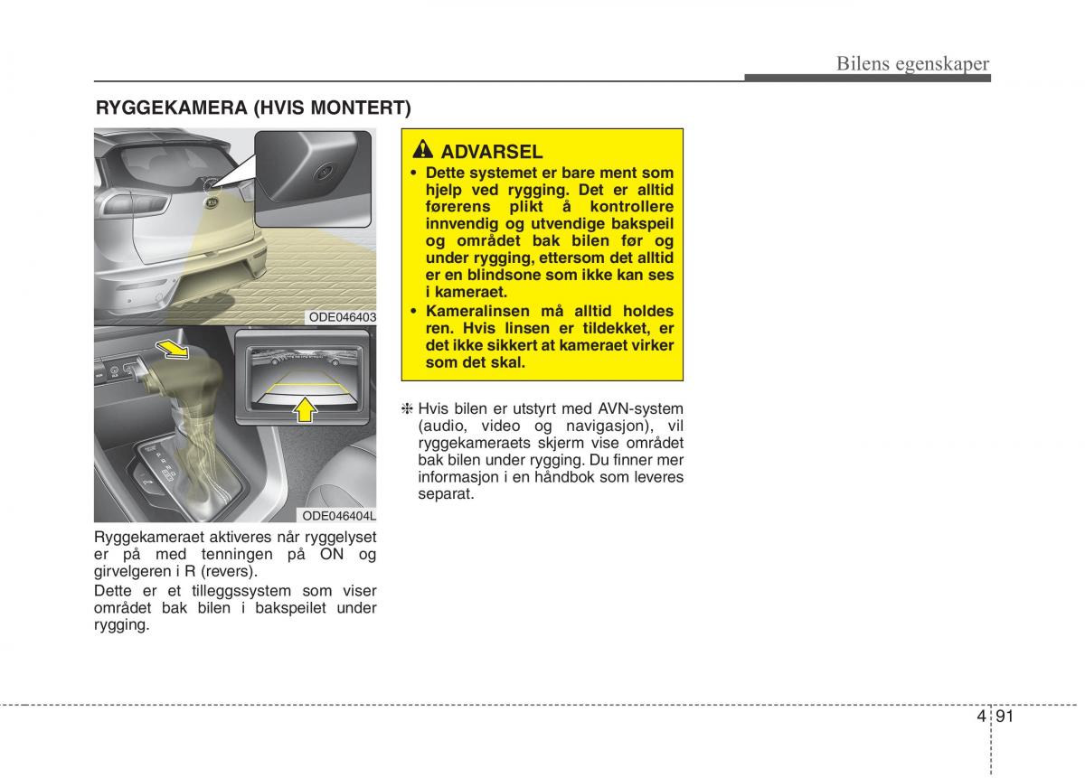 KIA Niro bruksanvisningen / page 186