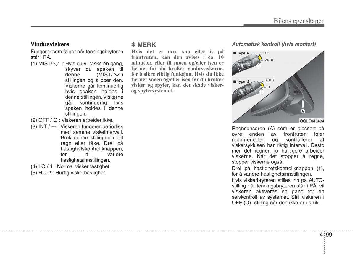 KIA Niro bruksanvisningen / page 194