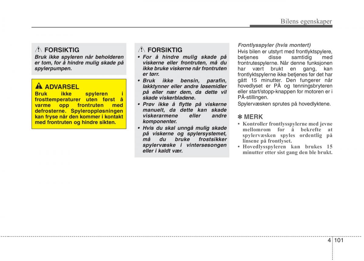 KIA Niro bruksanvisningen / page 196