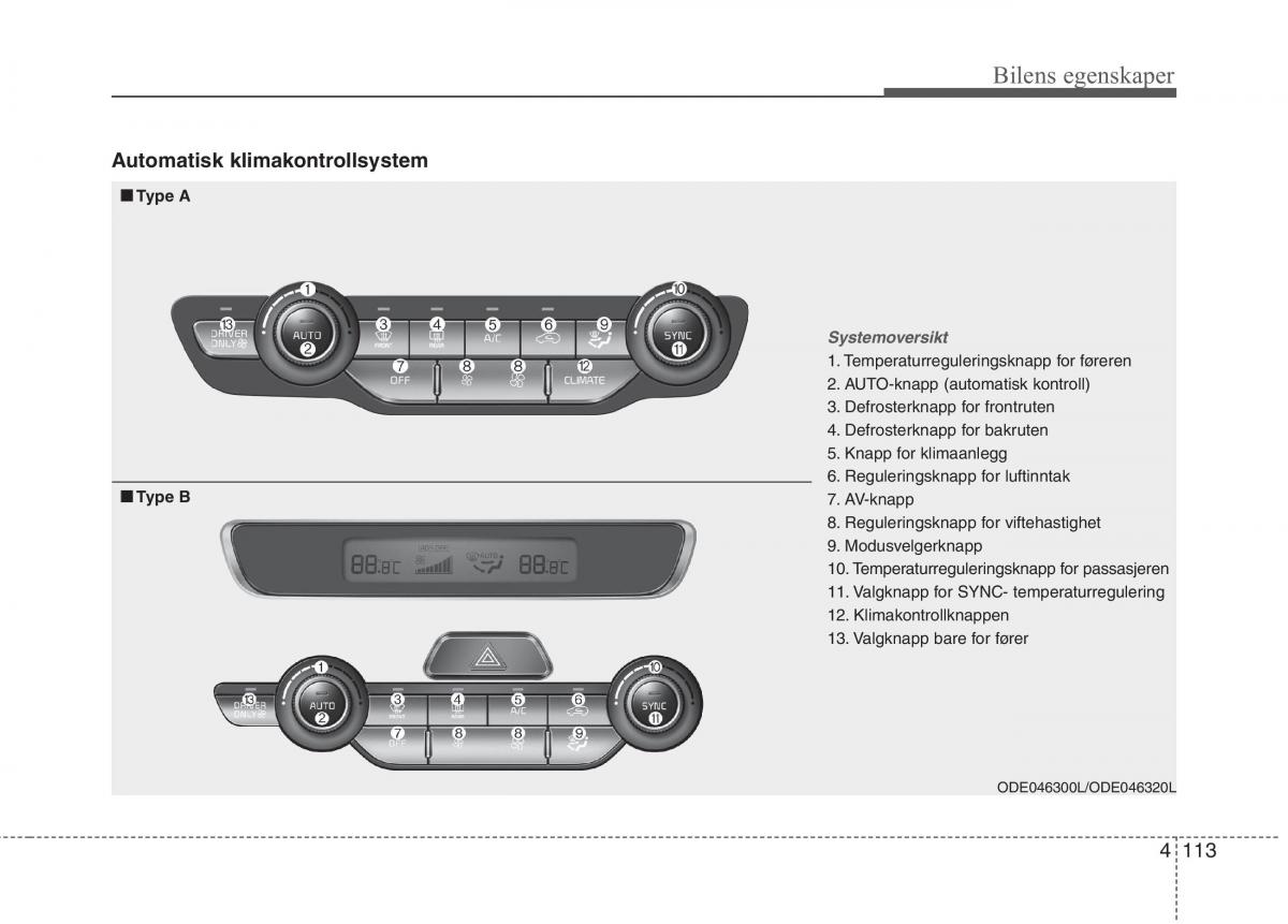 KIA Niro bruksanvisningen / page 208