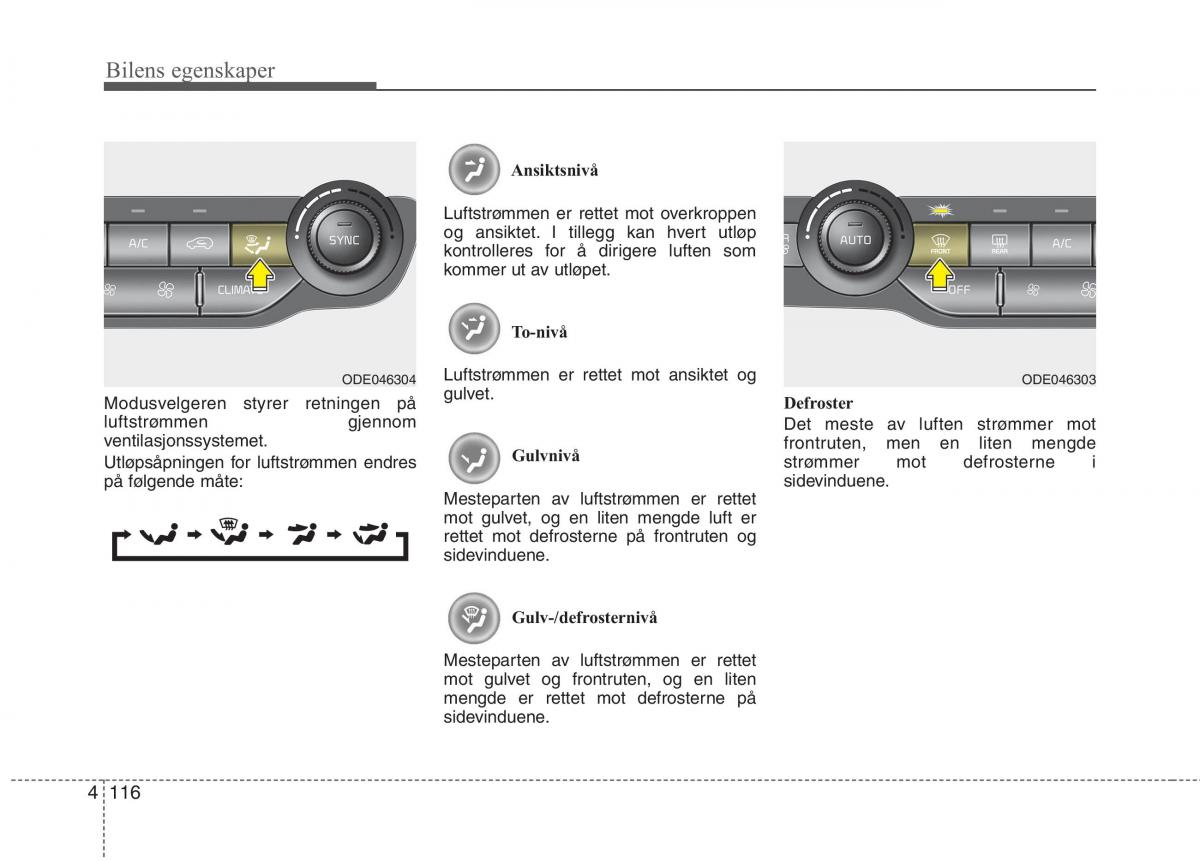 KIA Niro bruksanvisningen / page 211